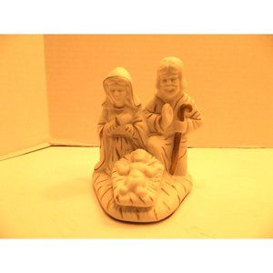 Vtg. Nativity Scene Jesus, Mary, and Joseph